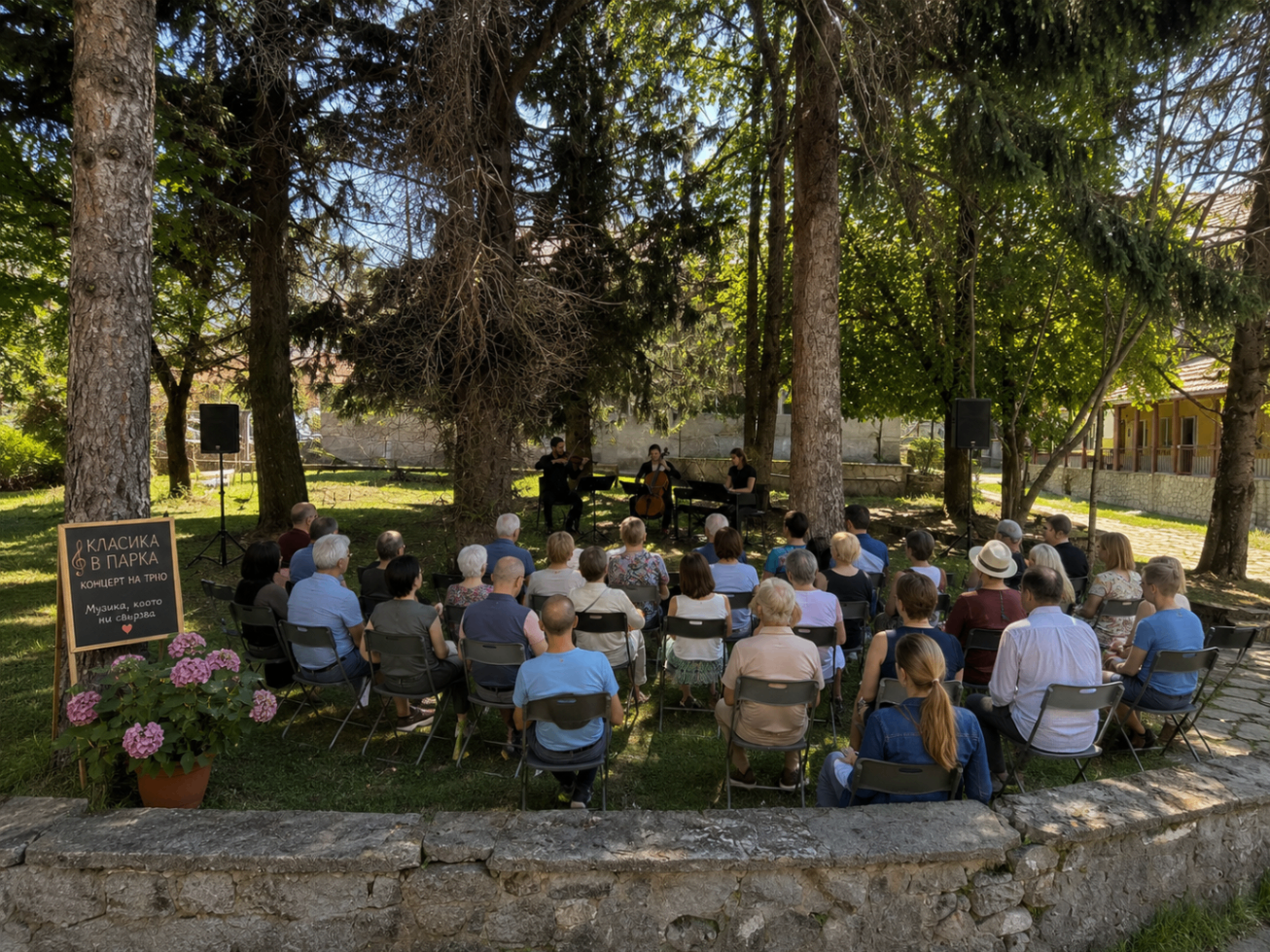 Outdoor cultural event connected to Yumanity's visitor offer